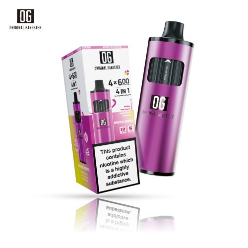 OG Original Gangster 2400 Puffs Disposable Vape 4 in 1 Device - Mcr Vape Distro