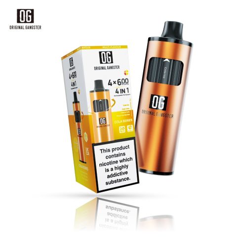 OG Original Gangster 2400 Puffs Disposable Vape 4 in 1 Device - Mcr Vape Distro