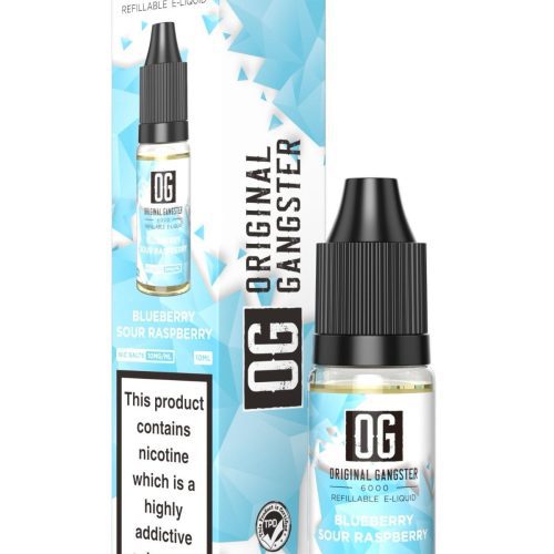 OG Original Gangster 6000 Salt 10ml ( Box of 10 ) - Mcr Vape Distro