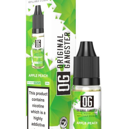 OG Original Gangster 6000 Salt 10ml ( Box of 10 ) - Mcr Vape Distro