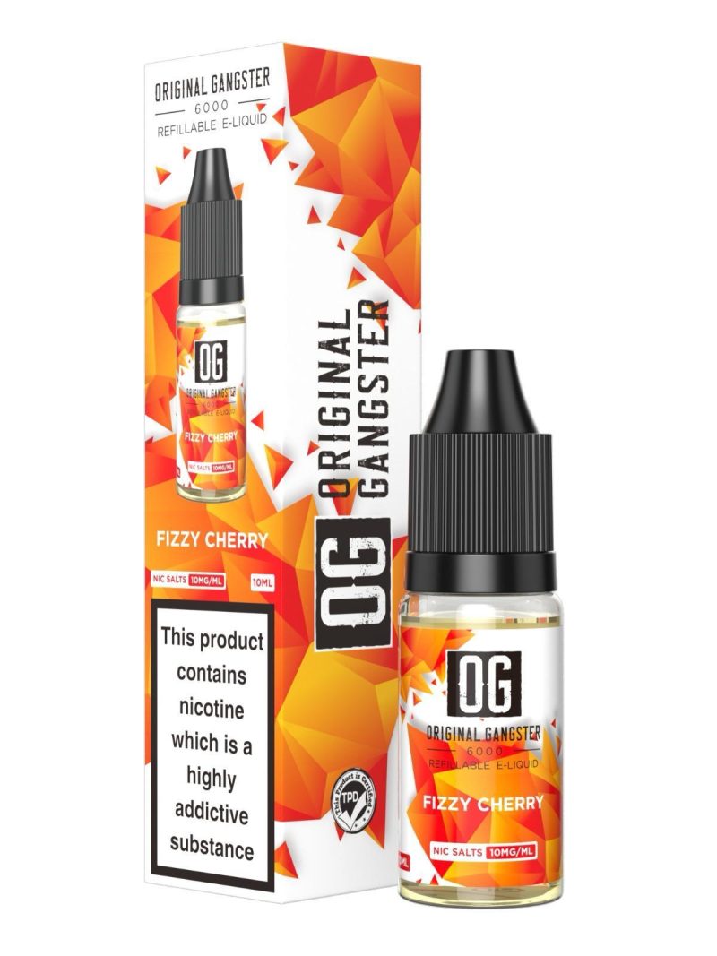 OG Original Gangster 6000 Salt 10ml ( Box of 10 ) - Mcr Vape Distro