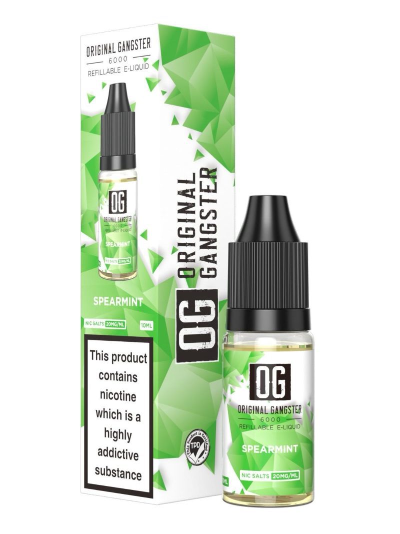 OG Original Gangster 6000 Salt 10ml ( Box of 10 ) - Mcr Vape Distro