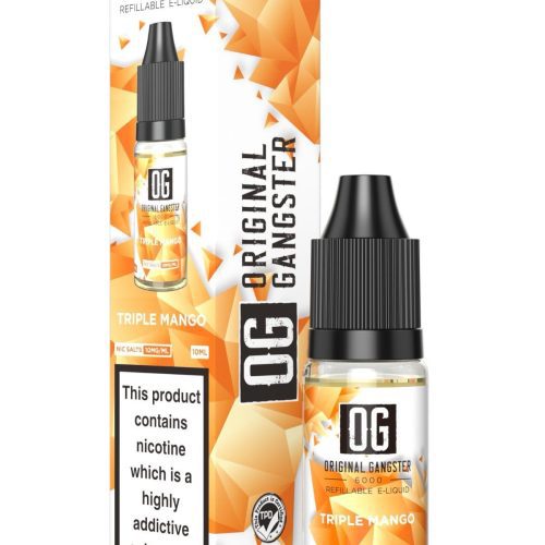 OG Original Gangster 6000 Salt 10ml ( Box of 10 ) - Mcr Vape Distro