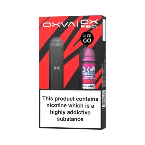 Oxva Xlim Go / Free Ox Passion Salt Pod Kit - Mcr Vape Distro