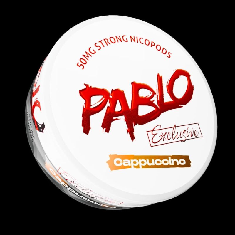 pablo nicopods cappuccino 30mg box of 10 mcr vape distro 779688