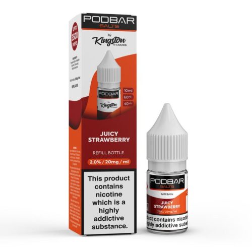 Podbar Salt 10ml E-liquids - Box of 10 - Mcr Vape Distro