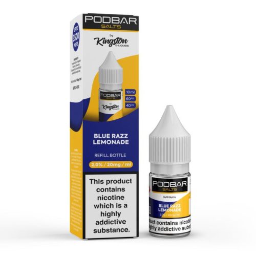 Podbar Salt 10ml E-liquids - Box of 10 - Mcr Vape Distro