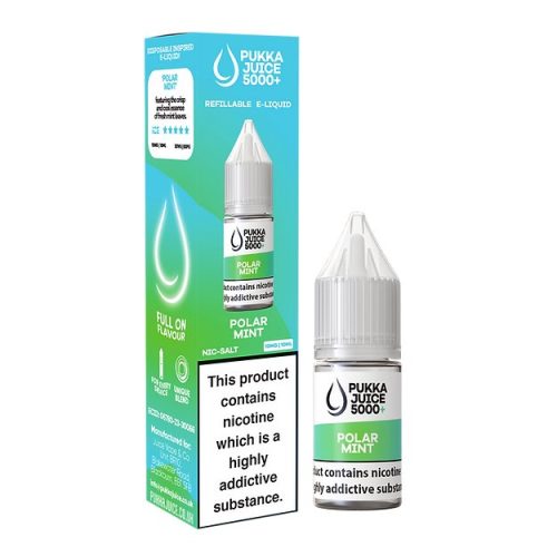 Pukka Juice 5000+ Nic Salts 10ml - Box of 10 - Mcr Vape Distro