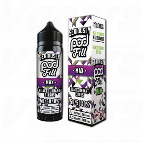 Seriously Pod Fill Max E-Liquid - Mcr Vape Distro