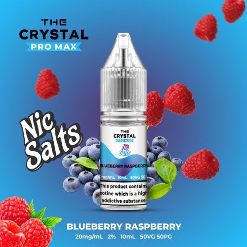 The Crystal Pro Max Vape Nic Salts 10ml - Box of 10 - Mcr Vape Distro