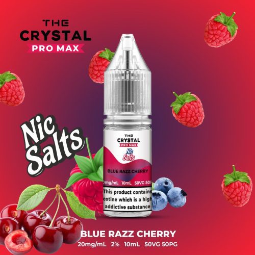 The Crystal Pro Max Vape Nic Salts 10ml - Box of 10 - Mcr Vape Distro