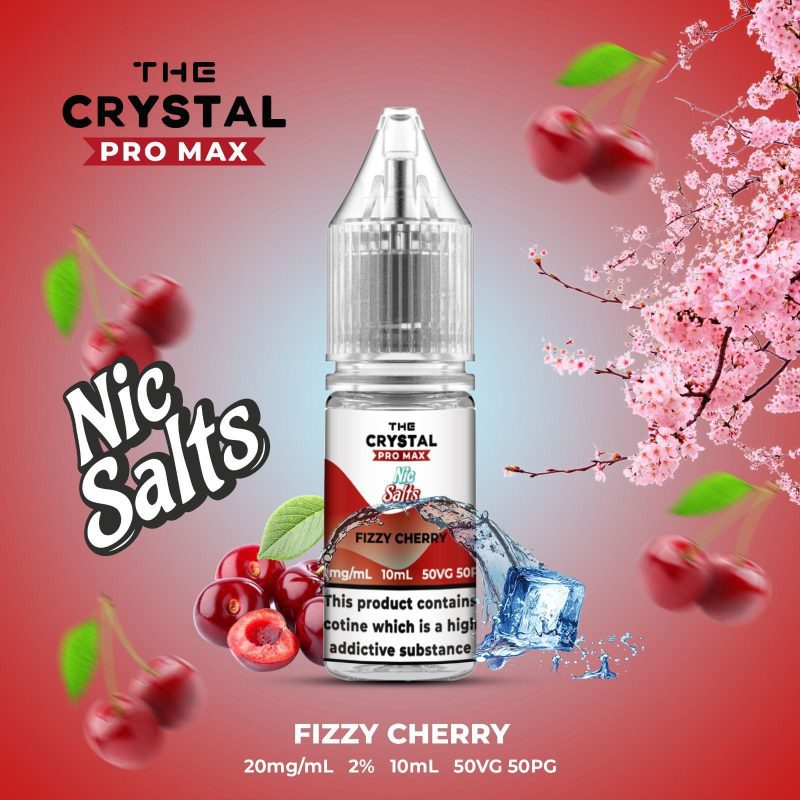 The Crystal Pro Max Vape Nic Salts 10ml - Box of 10 - Mcr Vape Distro