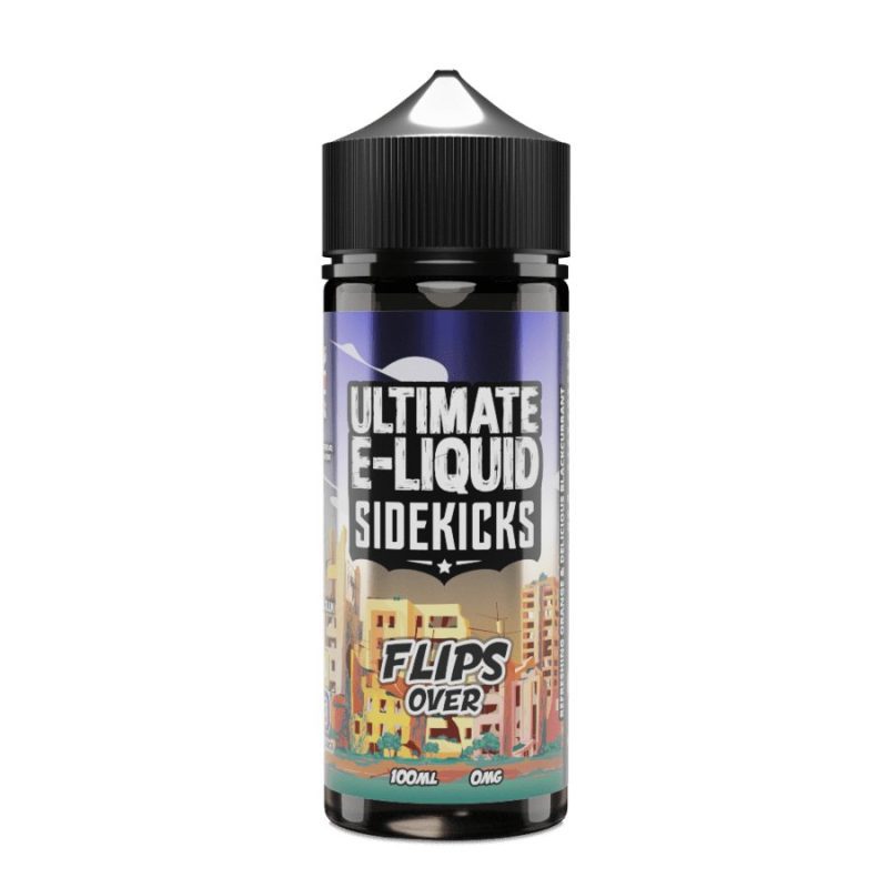 ultimate sidekicks flips over e liquid 100ml mcr vape distro 828262