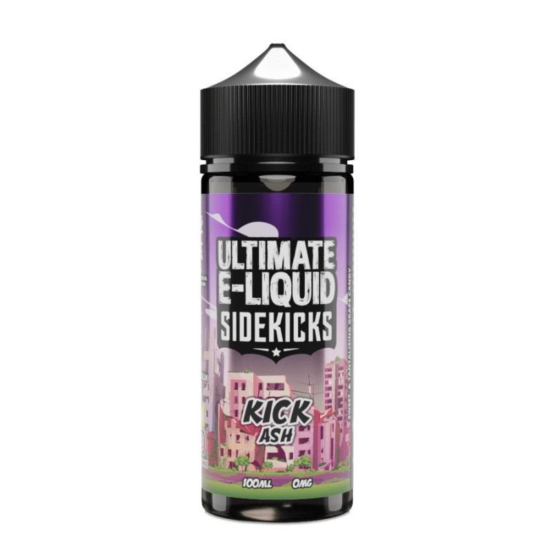 ultimate sidekicks kick ash e liquid 100ml mcr vape distro 207953