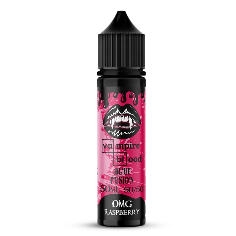 vampire blood blue fusion raspberry 50ml mcr vape distro 581845