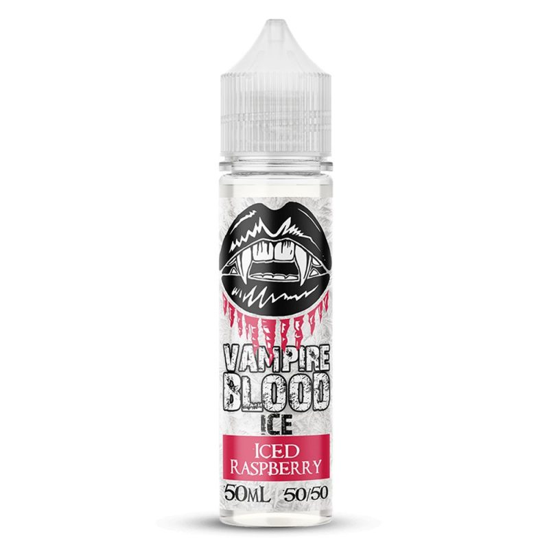 vampire blood ice iced raspberry 50ml mcr vape distro 381414