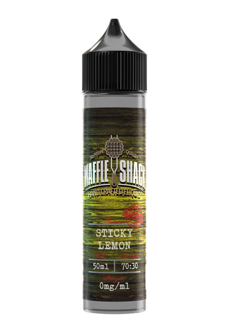 waffle shack sticky lemon 50ml mcr vape distro 506663