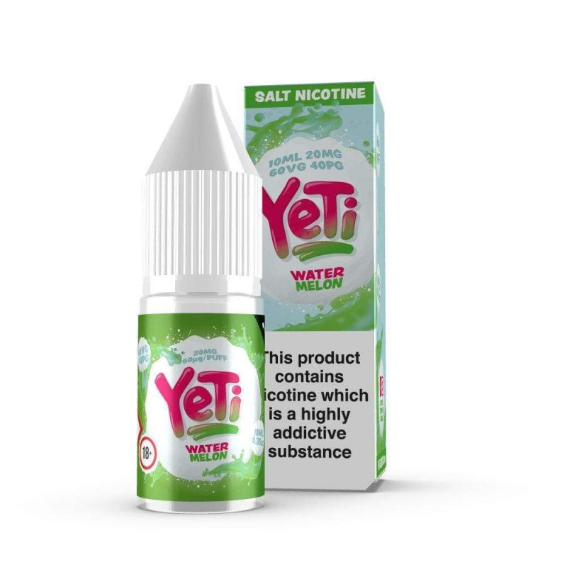 yeti watermelon nic salt box of 10 mcr vape distro 329074