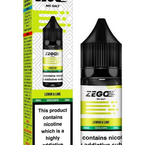 Zego Nic Salt 10ml E-Liquid - Box of 10 - Mcr Vape Distro